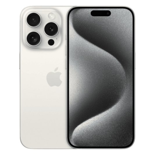 Apple iPhone 15 Pro 128GB - White Titanium - Unlocked - Techachi