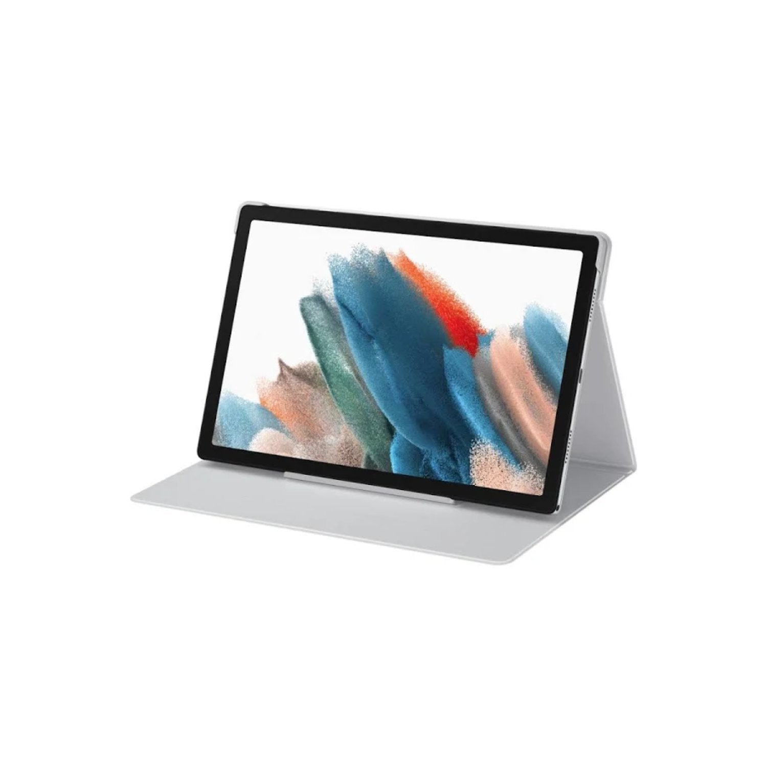 Samsung Galaxy Tab A8 Book Cover - Silver | Techachi